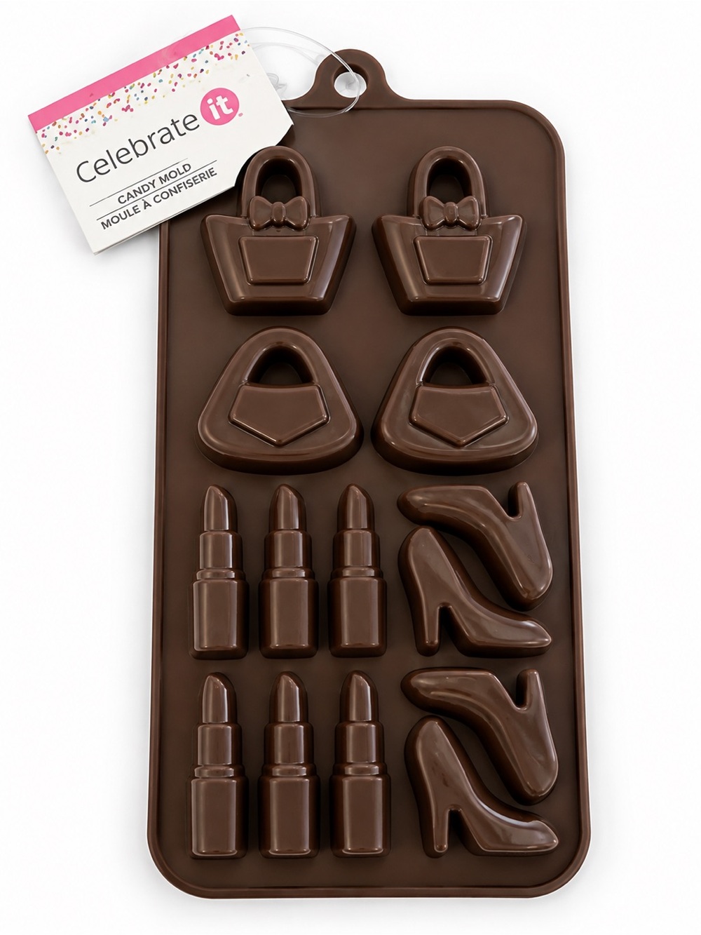 Celebrate It Brown Fashion Candy & Chocolate Mold
